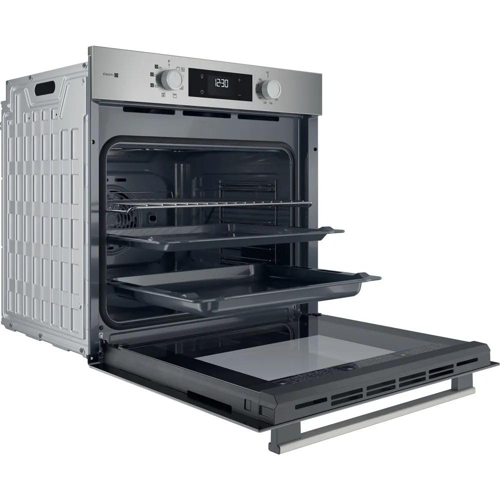 HAO 255HS X Forno Multifunzione inox con display e manopole esterne, ActiveSteam, Idrolisi