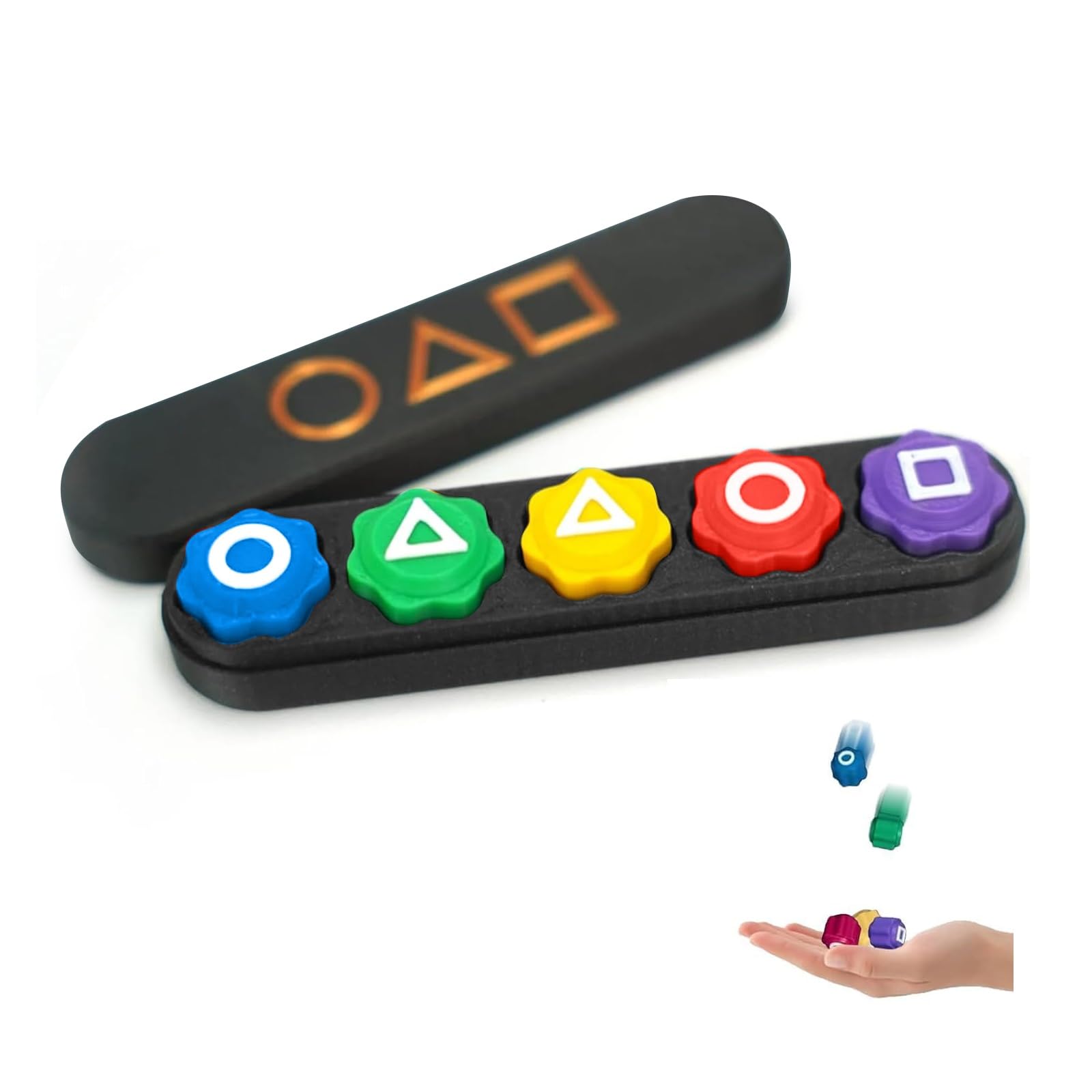 BlockPro Gonggi Game Pack, Squid Gonggi Korean Game, Gonggi Stones Dice Konggi Korean Jacks, Korean Traditional Gong Gi Game Play