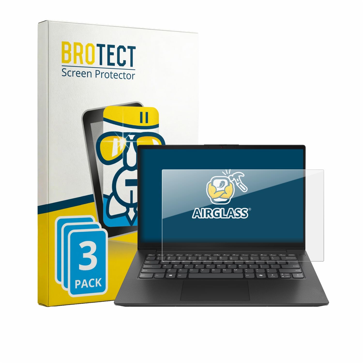 BROTECT Schutzglas für Lenovo Prima 14 IWC