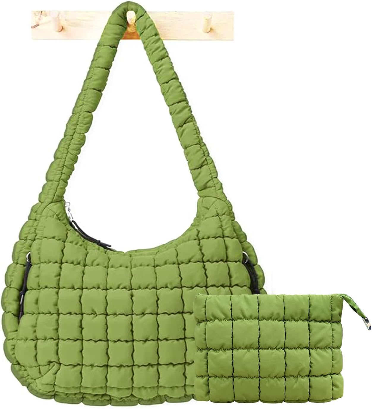 Puffer Tote Bag for Women,Quilted Tote Bag,Large Hobo Quilted Tote Bag Crossbody Shoulder Puff Purse Soft Fluffy Puffer Tote Bag for Women,Quilted Tote Bag,Large Hobo Quilted Tote Bag Crossbody Shoulder Puff Purse Soft Fluffy