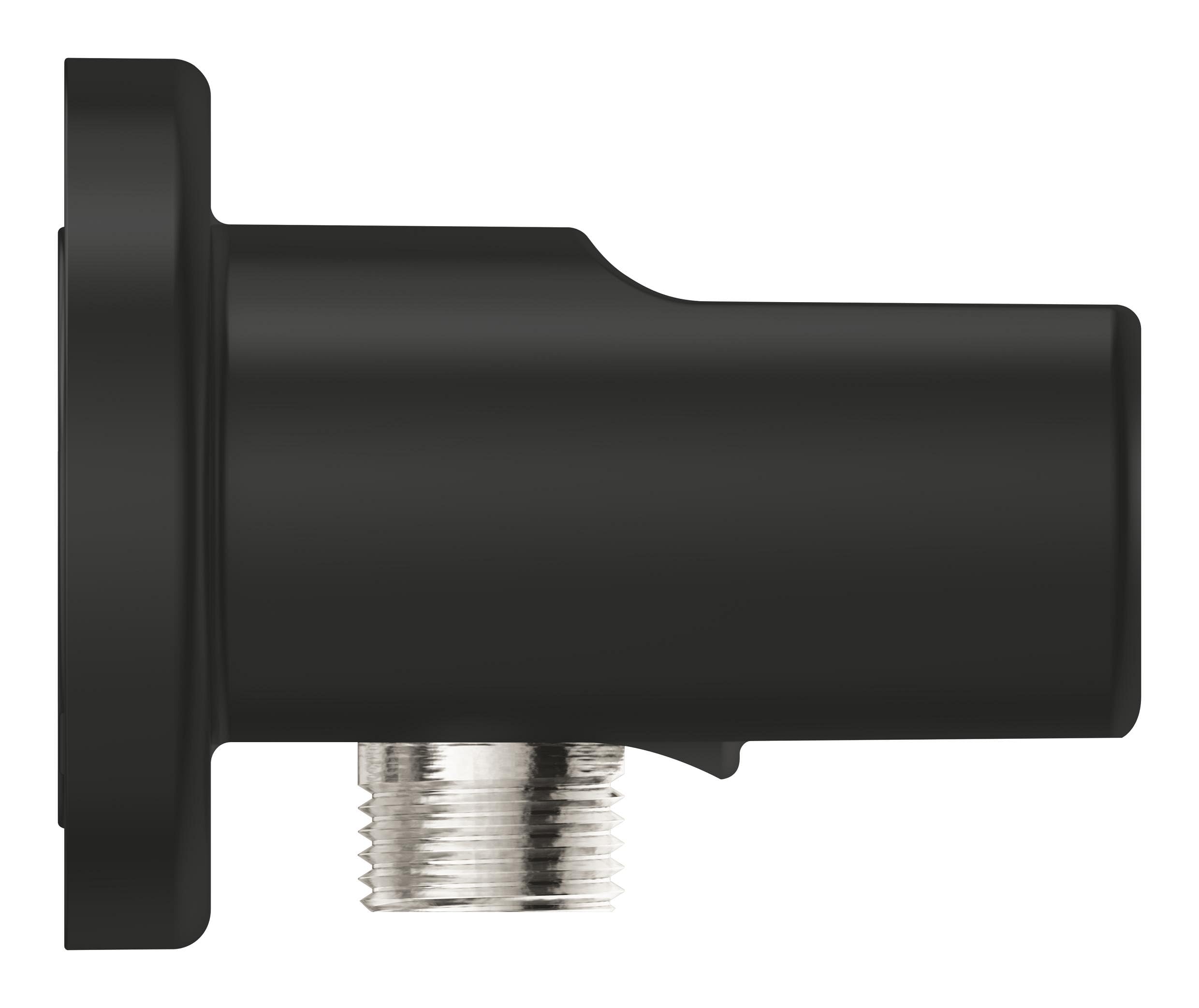 GROHE Vitalio Universal - Presa d'acqua a muro con supporto doccia, nero opaco 269622431