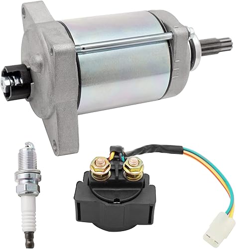 Miniatura 2 de Compatible con Honda Rancher 420 2007-2013, kit de relé de motor de arranque, OEM # 31200-HP5-601 35850-HP5-600