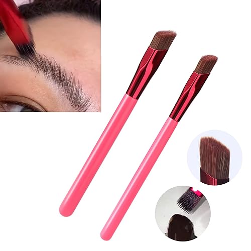 Miniatura 1 de Cepillo de cejas multifunción cepillos profesionales para corrector de cejas cepillo de cejas en ángulo cepillo de cejas multiusos para brochas de