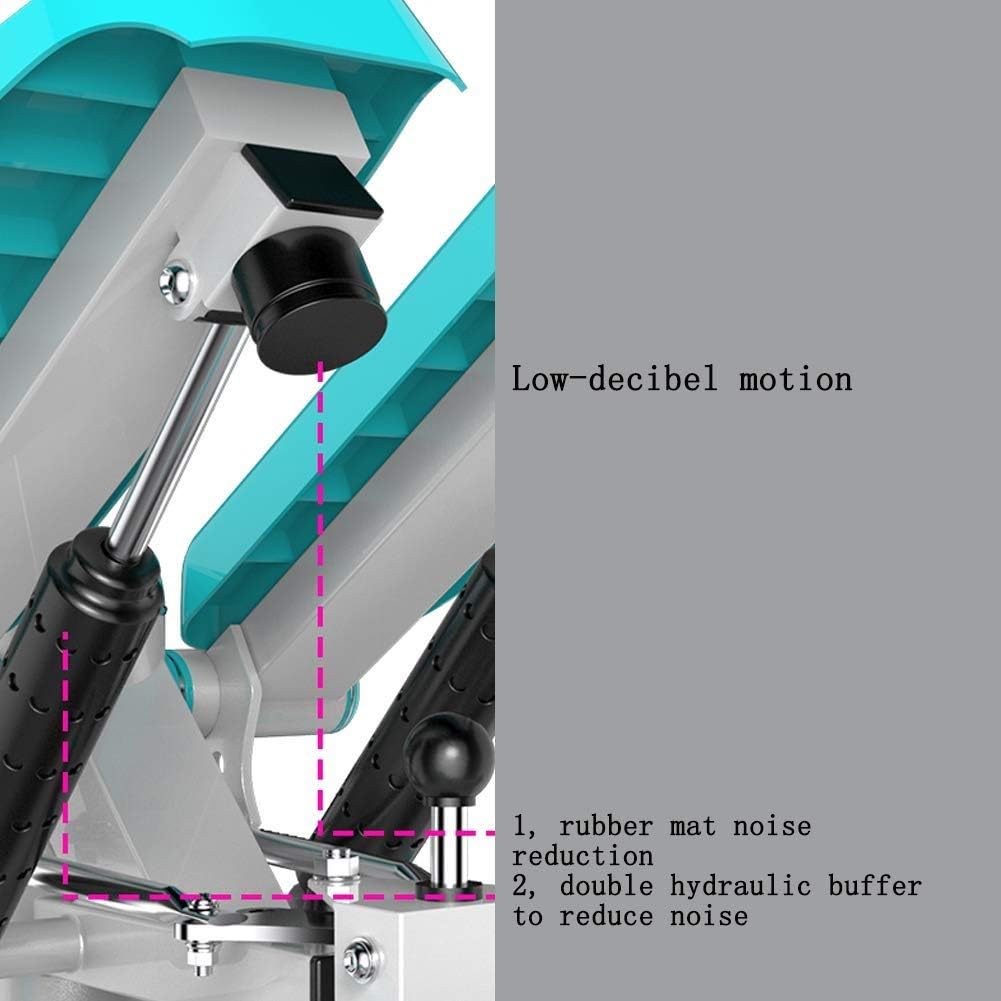 Stepper Sunny Health and Fitness Adjustable Mini Stair Stepper Exercise Equipment Step Machine with Twisting Foot Pedals Up-Down Stepper Home Trainer for Men or Women