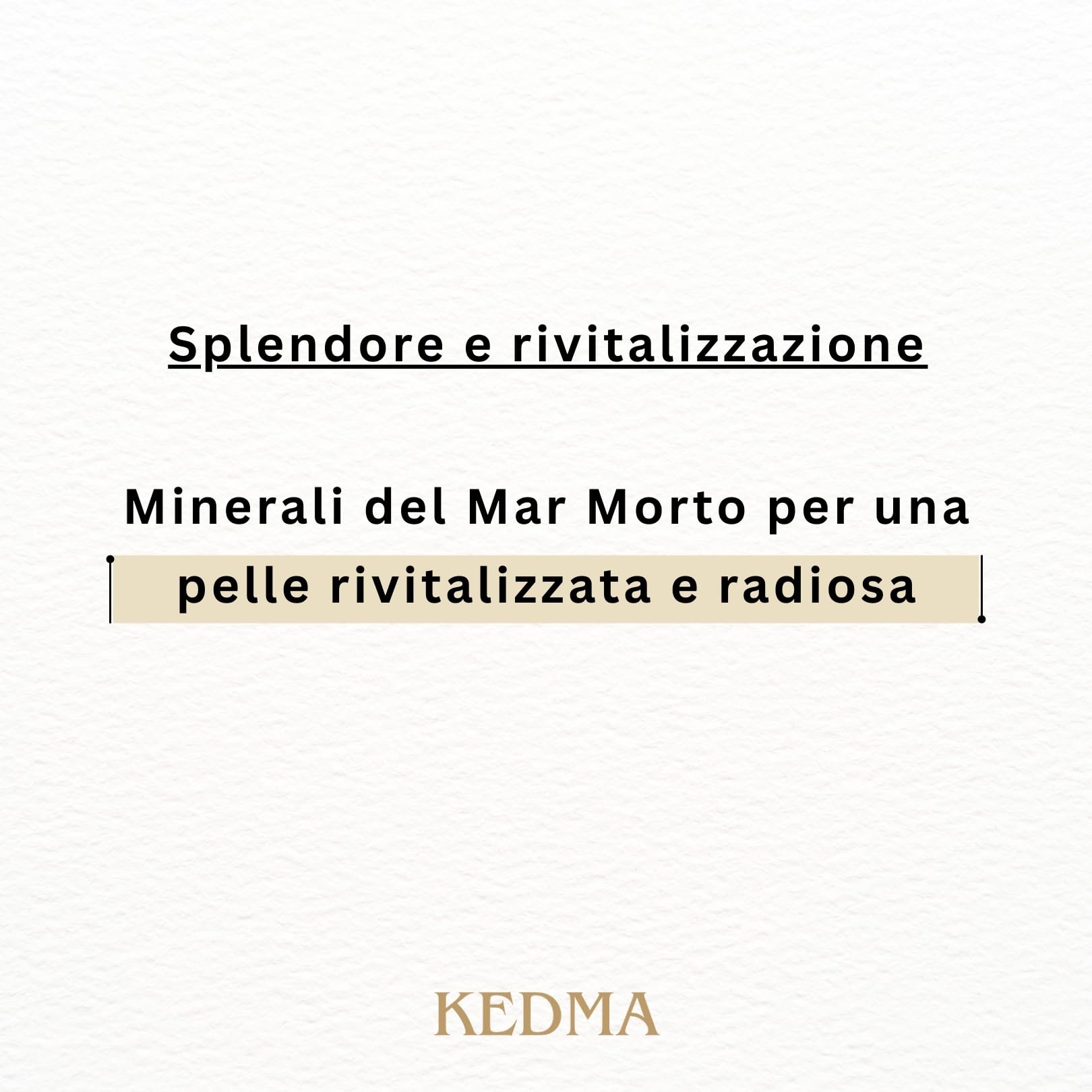 KEDMA - Maschera Viso Riscaldante ai Minerali del Mar Morto - 70g | La maschera sauna riscaldante al caolino aiuta a purificare i pori, mentre le vitamine nutrono la pelle.