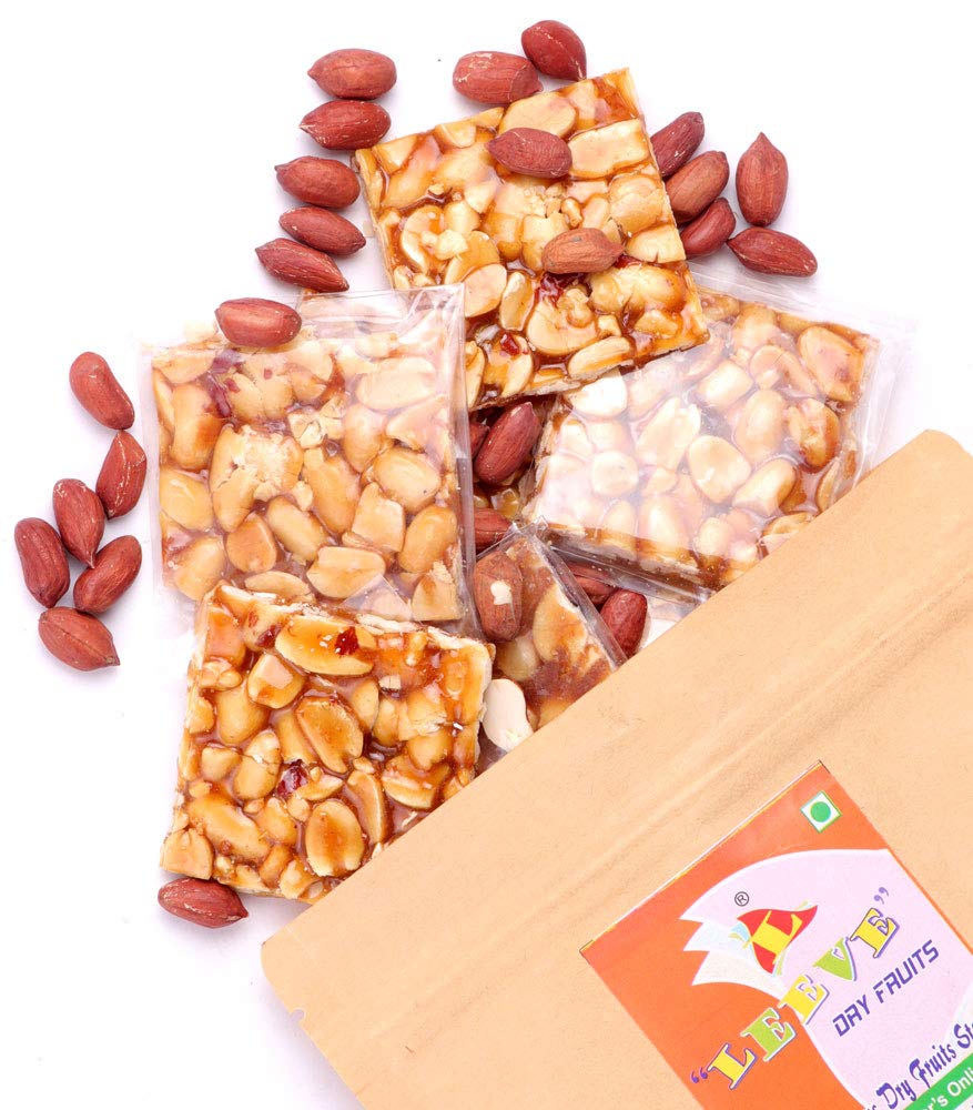 LEEVE DRY FRUITS Peanut Groundnut Chikkis Nuritious 200 gmas - Image 5 thumbnail