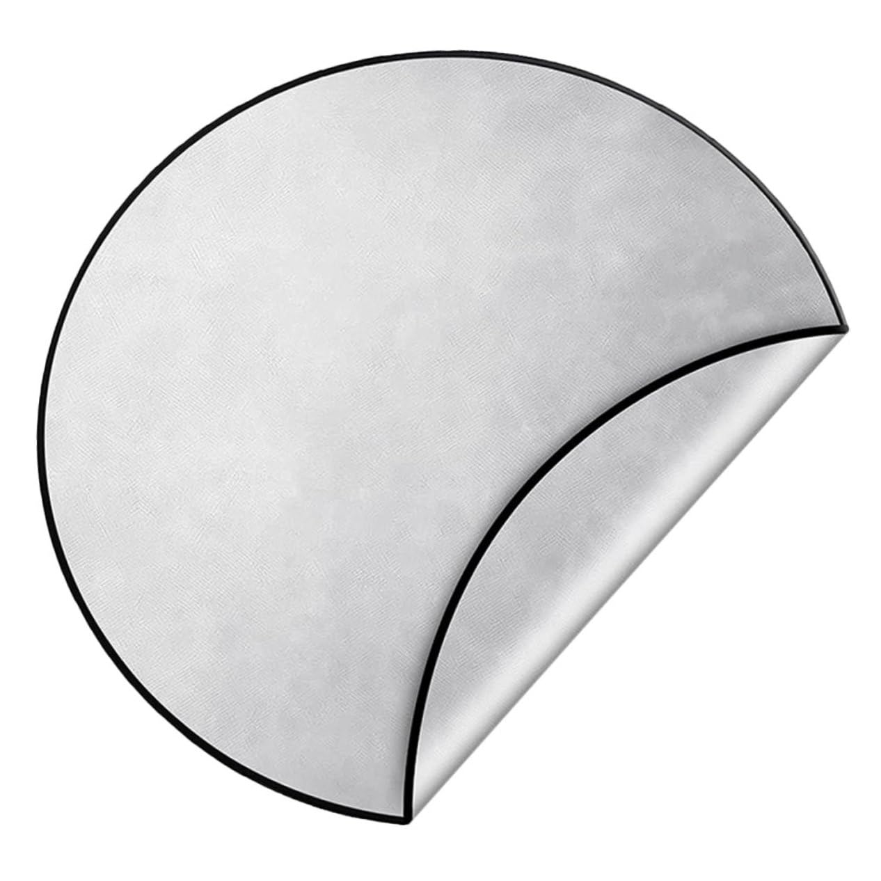 ABOOFAN Tapis De Foyer Déflecteur De Chaleur pour Terrasse Barbecue Et Gazon Tapis De Protection Isolant Extérieur