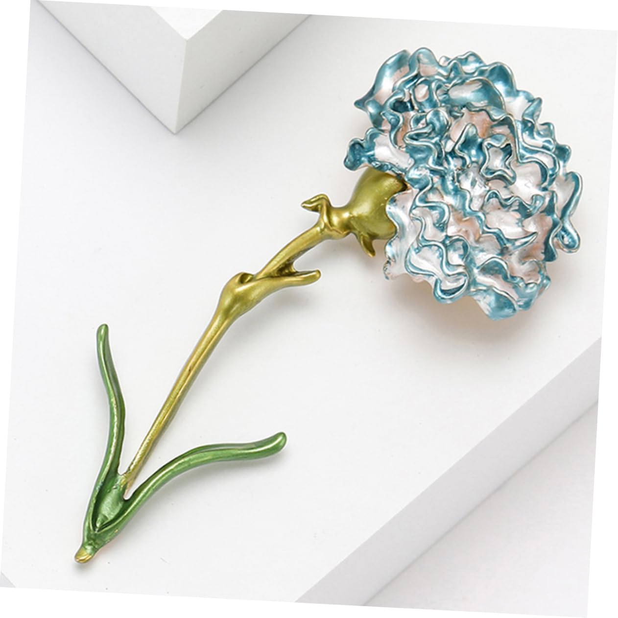 Broches Elegantes de peonías para Mujer, Reino Unido, Clavel, Solapa, Adhesivo, Sujetador, cárdigan, Clips, Chal, Esmalte.