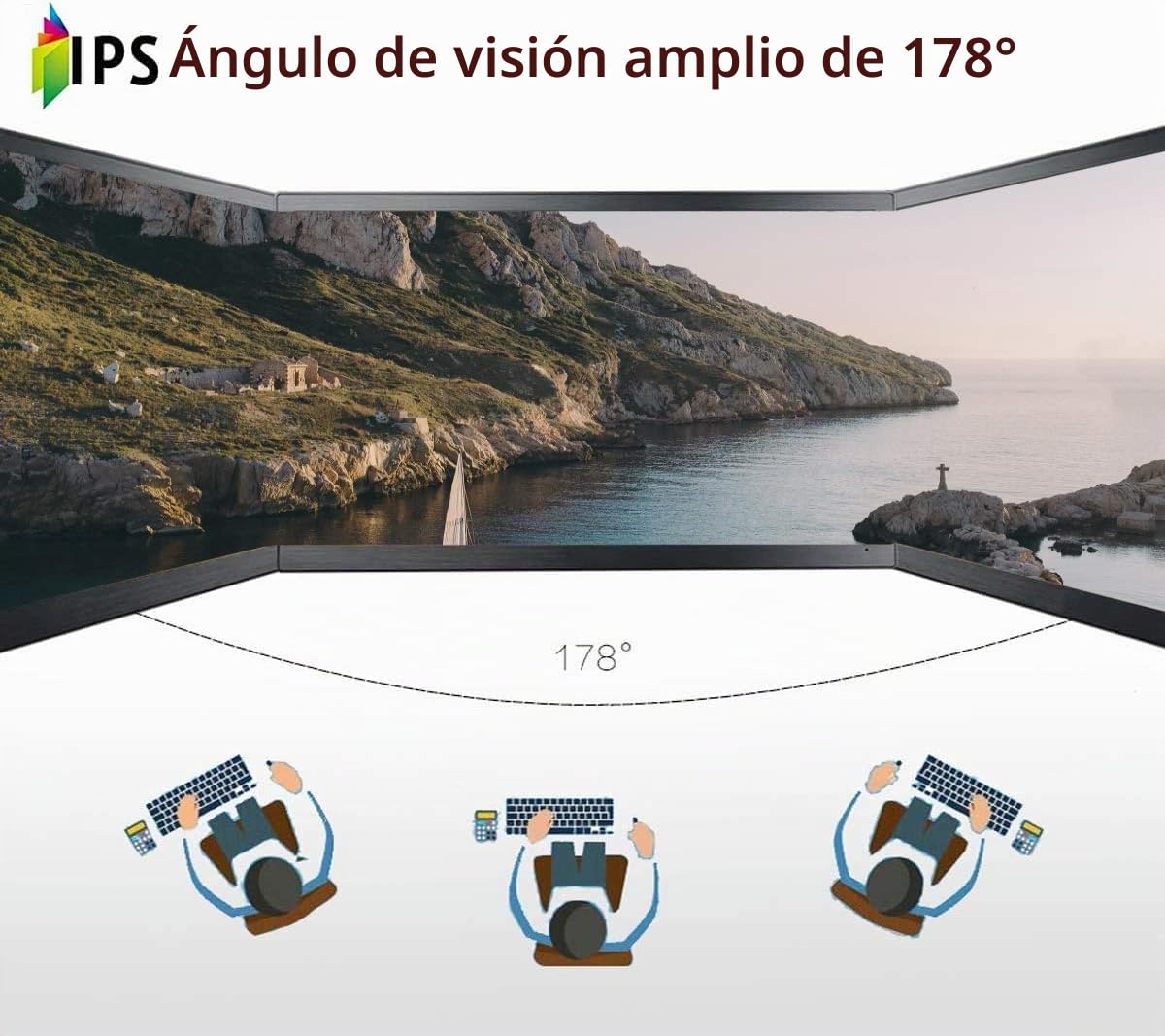 CUQI Monitor de Pantalla táctil portátil de 7 Pulgadas para Raspberry Pi 4, Pantalla táctil capacitiva IPS 1024x600 Game LCD Extender Segundo Monitor