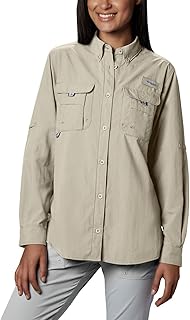 Columbia Women's PFG Bahama Ii UPF 30 Long Sleeve Fishing Shirt