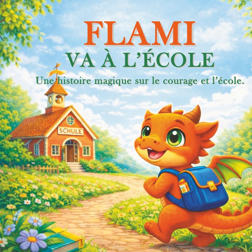FLAMI: VA À L’’ÉCOLE (FLAMI – Histoires de courage pour enfants)