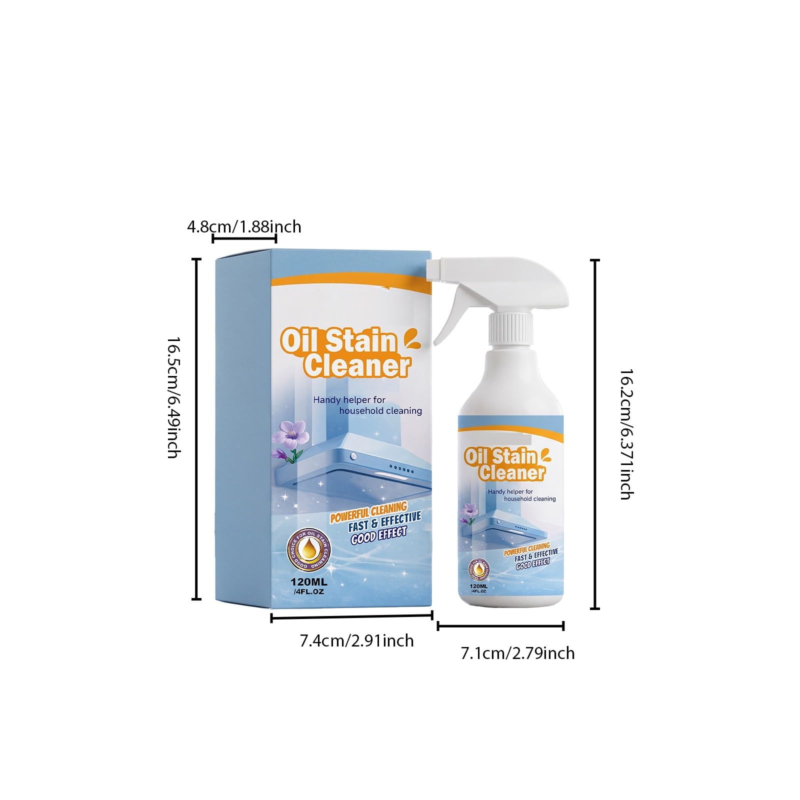 Küchenreiniger verschiedene Oberflächen, hartnäckiges Fett, Schaumspray ohne Abspülen, Induktionsherde, Mikrowellen Küchen, Fettentfernung, Ölfleckenentferner-Spray,stain remover Herd Backofen (5pcs)