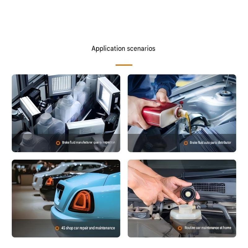 Digital Brake Fluid Tester Pen High Accuracy Moisture Content Diagnostic Detector for Vehicles