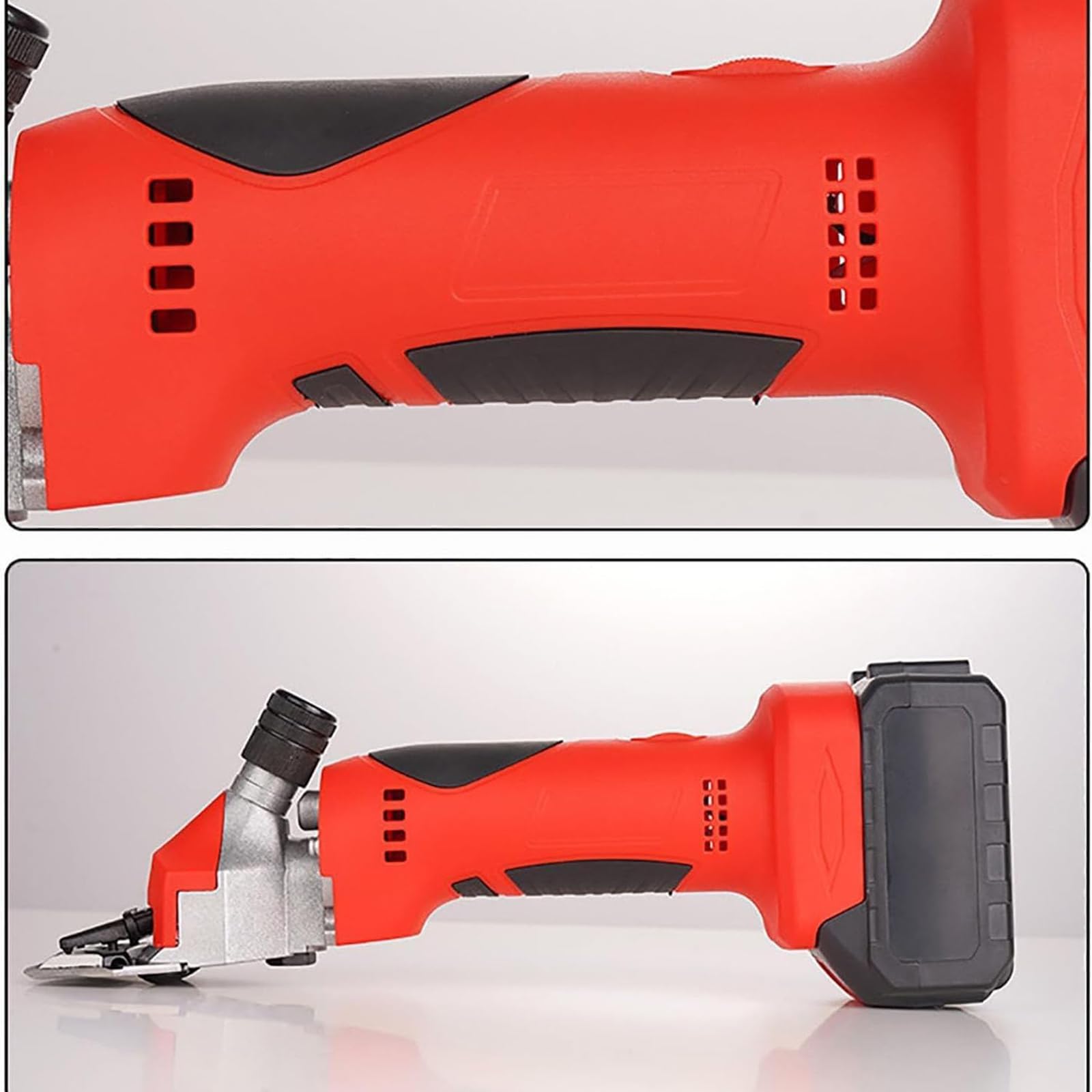 Esquiladora EléCtrica InaláMbrica para Ovejas, Esquiladora Profesional Alta Resistencia con Motor Sin Escobillas 550W Y 2800 Rpm, para Cuidado Animales Ganado Y Granjas Incluye BateríAs,9-tooth