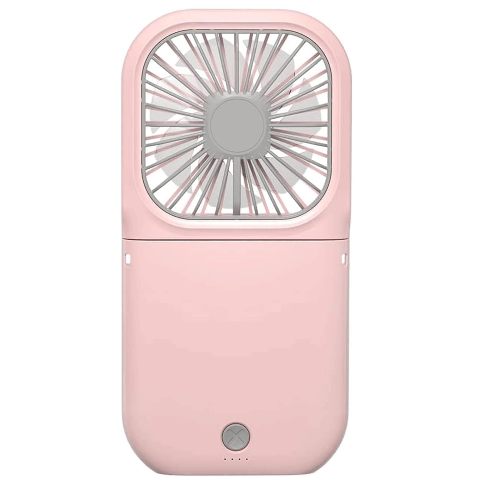 Mini Ventilatore con 3 impostazioni di velocità, Mini Ventilatore Portatile con Regolazione Pieghevole a 180°, Ventilatore Personale da Appendere al Collo, Supporto Mobile Silenzioso