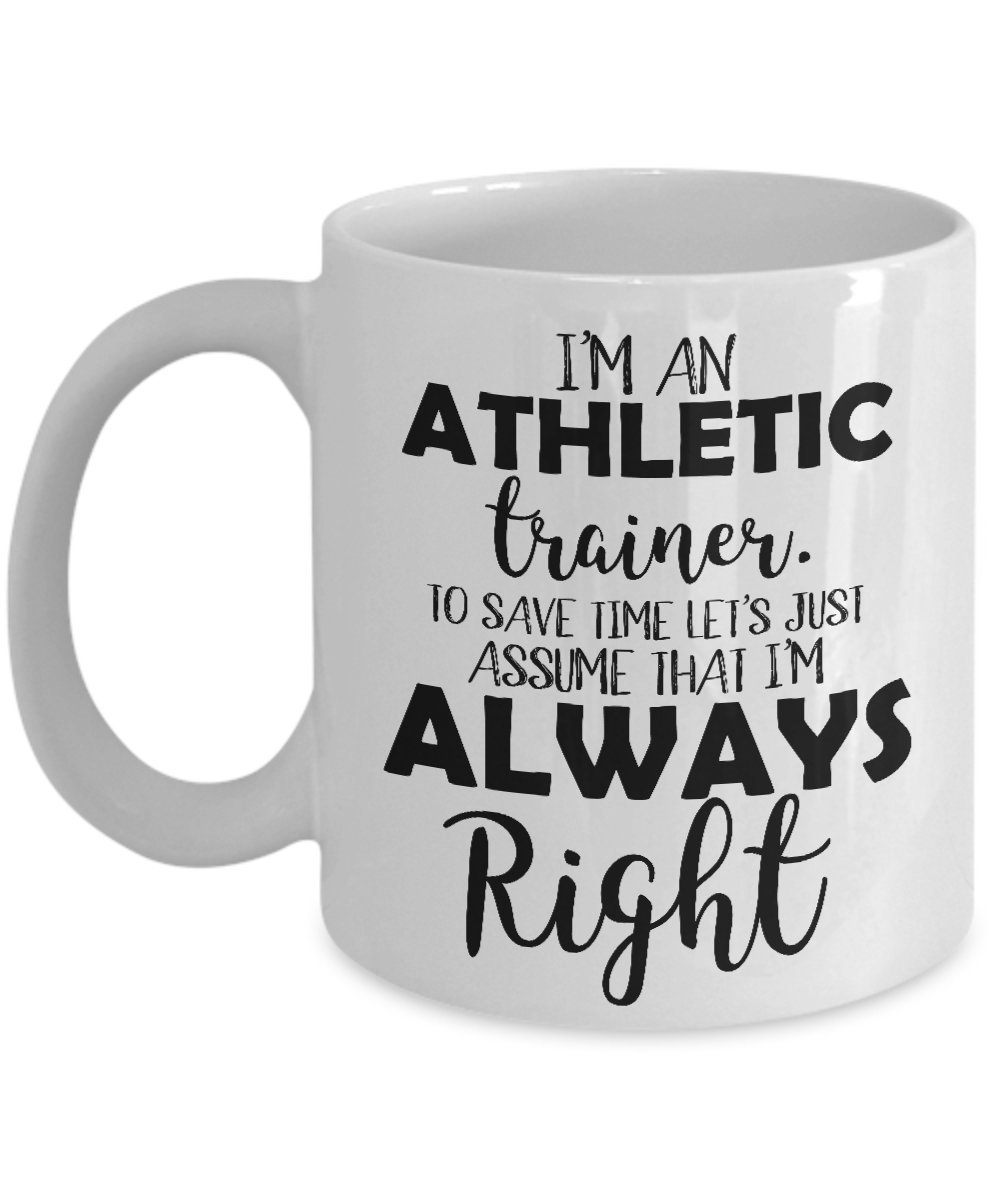 Valentine's Day Funny Gifts for Athletic Trainers — funny ceramic mug from ShopProudGifts