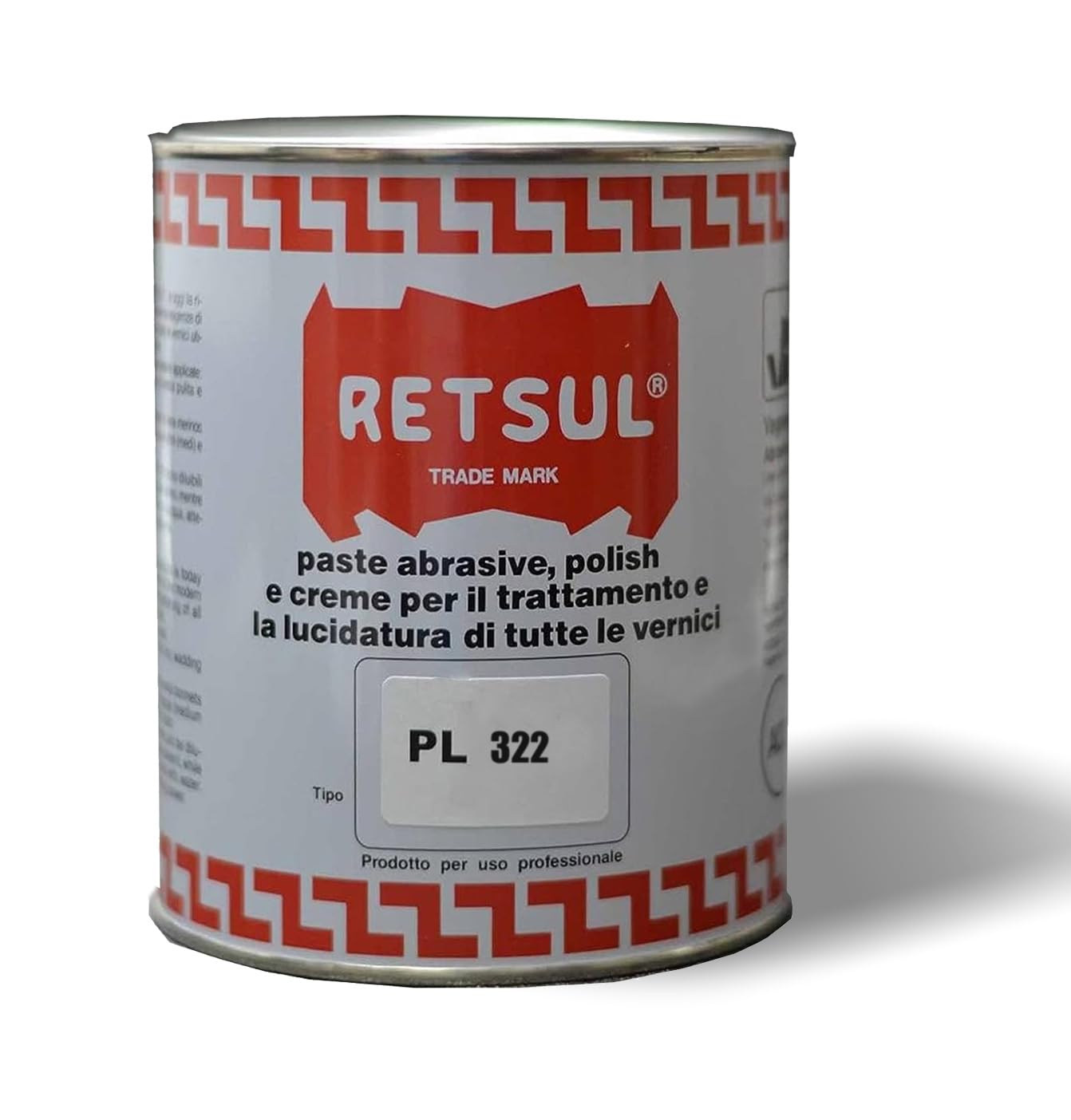 Pulido líquido de consistencia cremosa a base de disolvente, se puede utilizar a mano o con equipo. Pasta de pulido final (1 kg, negro 322)