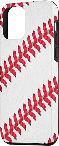 Miniatura 2 de iPhone 12 mini béisbol por todas partes puntadas deportes murciélago y bola juego caso