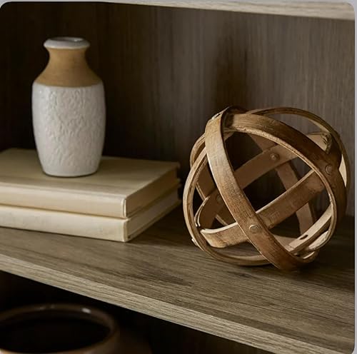 Miniatura 3 de Mainstays - Estantería de 3 estantes con estantes ajustables, roble rústico