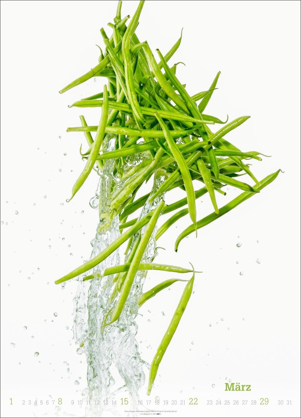 Fresh Food Kalender 2026: Großer Wandkalender mit 12 eleganten Lifestyle-Fotos für die Küche. Stylische Food-Fotografie Kalender 2026. 49 x 68 cm Hochformat.