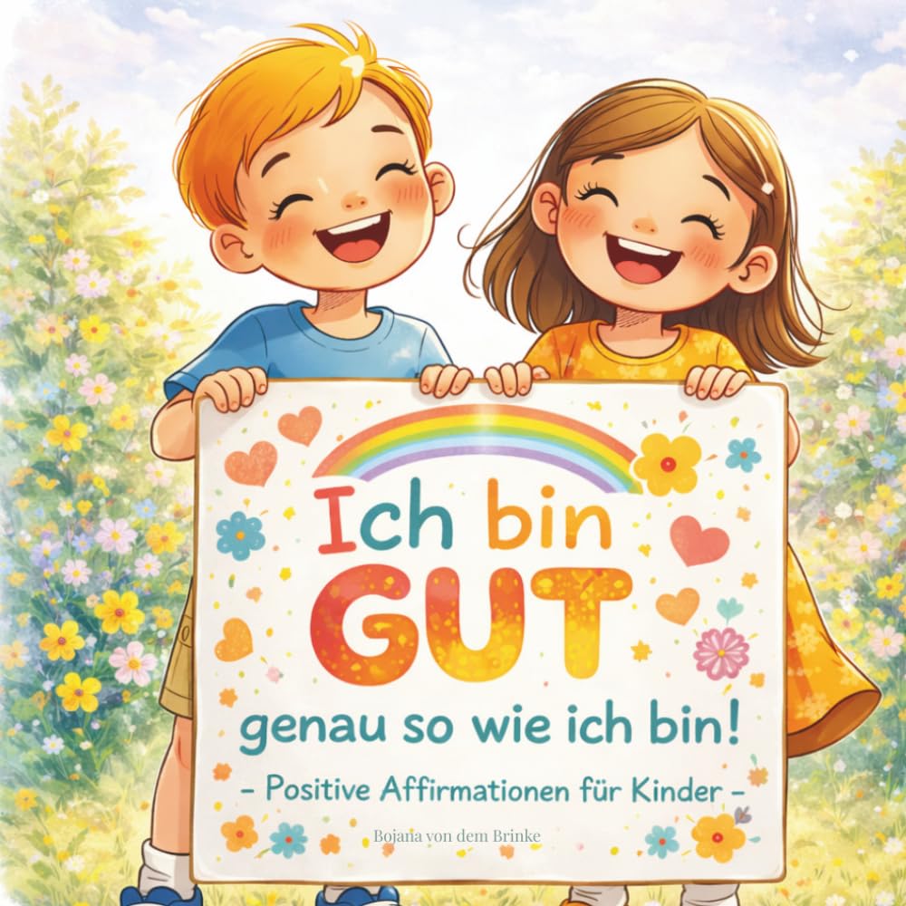 Ich bin gut, genau so wie ich bin: Positive Affirmationen für Kinder – Für mehr Selbstvertrauen, Mut und innere Stärke