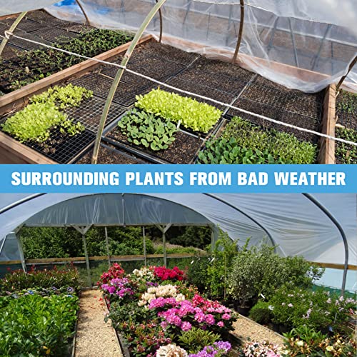 Pilot Fish 2 Mil Plastic Drop Cloth For Painting, Plastic Sheeting 3 Pack 9X12 Feet Waterproof Drop Cloth Heavy Duty Thick Traps Clear Cloth For Furniture Cover, Dustproof Tear Resistance Couch Cover #TOP5