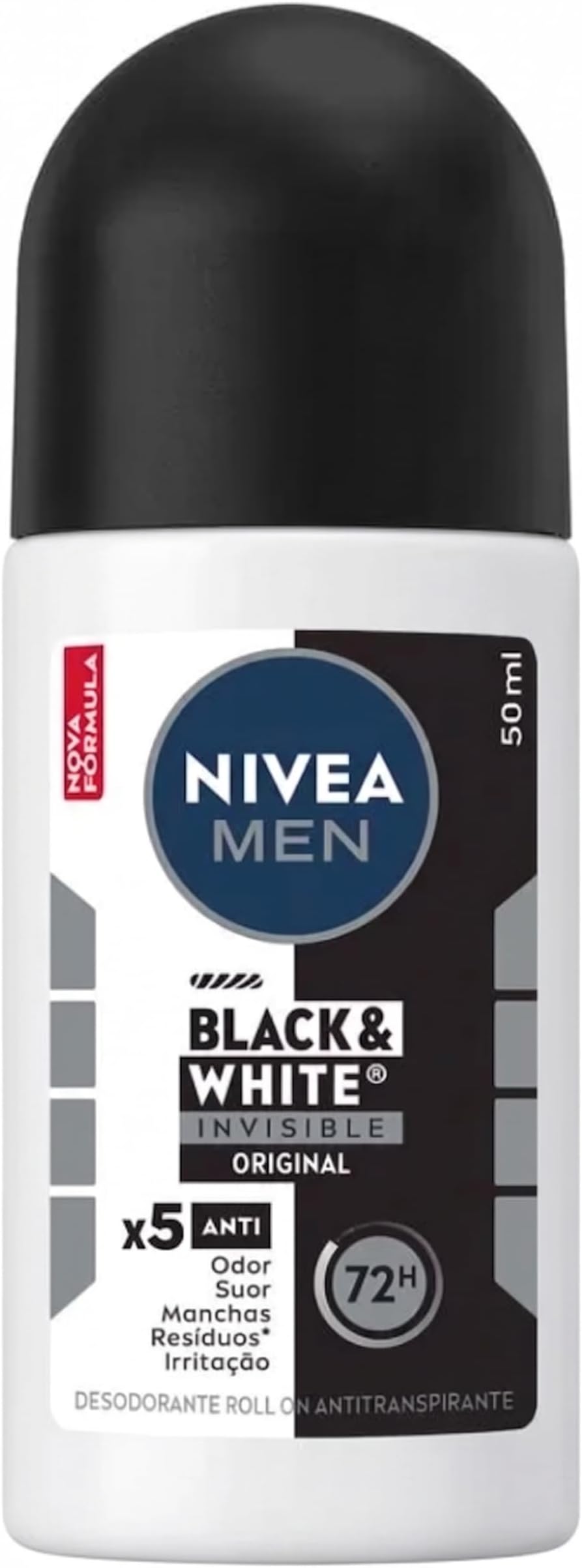 48h Invisible for Black & White Anti-Perspirant Roll On