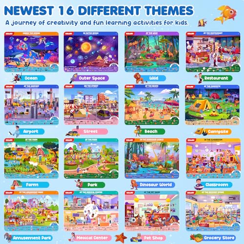 search and find activity books for kids ages 3-5 toddler travel games toys for car airplane road trip activities for kids games 4-8 preschool learning activities educational seek birthday gifts