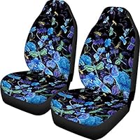 Mooie vlinderpatroon autostoelhoes geschikt voor de meeste auto's