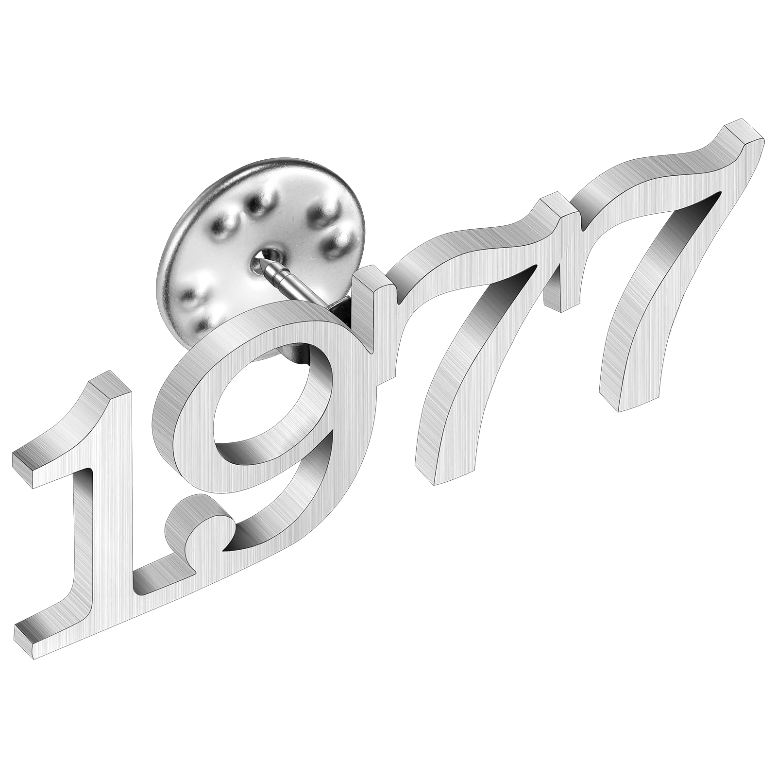 AMITER Birth Year Lapel Pin, 1970-2025 Enamel Brooch Pins Tie Tacks for Men &amp; Women Birthday, Graduation, Anniversary