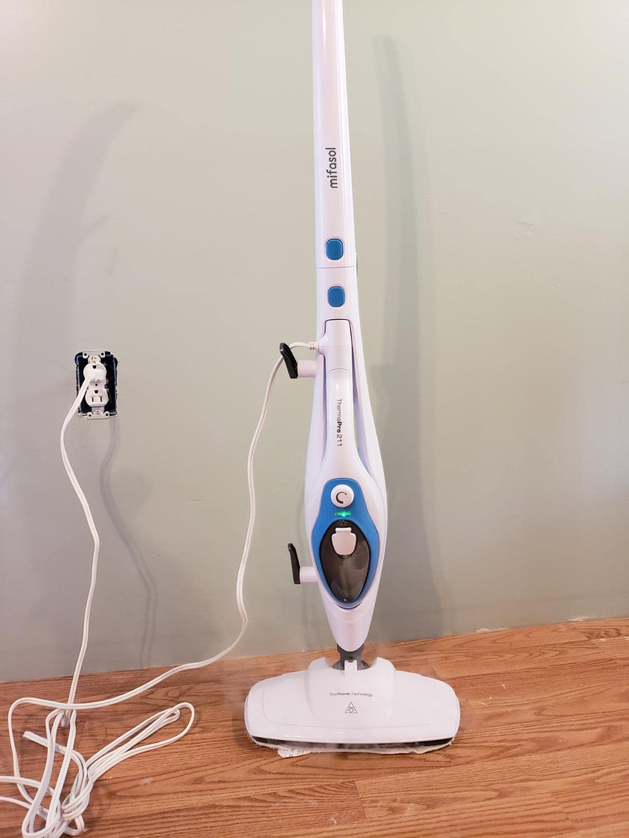 MIFASOL Steam Mop Cleaner 10in1 with Convenient Detachable Handheld