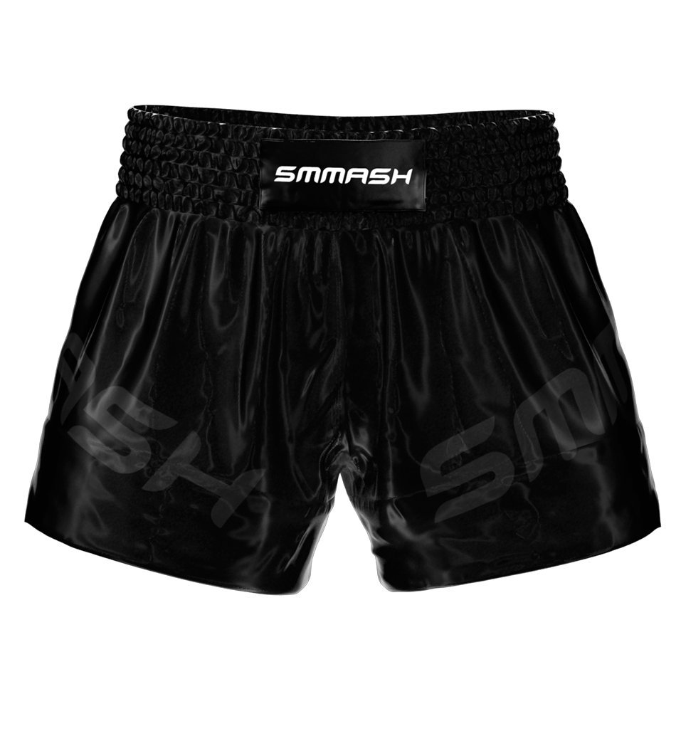 SMMASH Muay Thai Shorts Mens, Professional Sportswear, Boxing Shorts, MMA Shorts, Thai Boxing, UFC, Martial Arts Championship Shorts, Antibacterial Material, Made in Europe