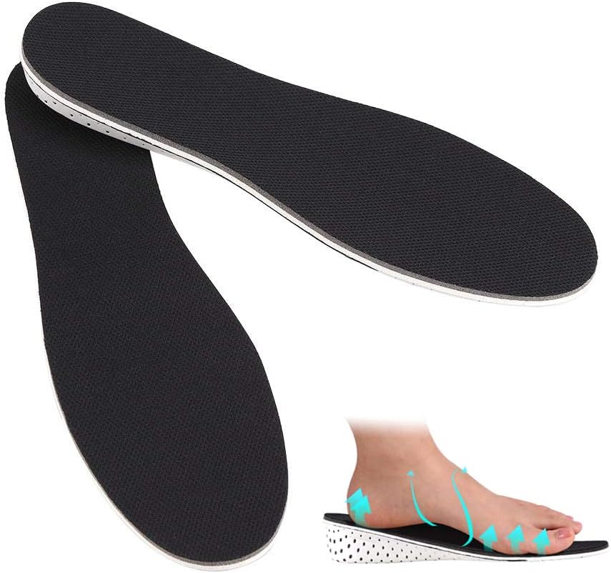 Breathable Height Insoles, Height Increase Insoles Relief, Invisible Shock Absorbing