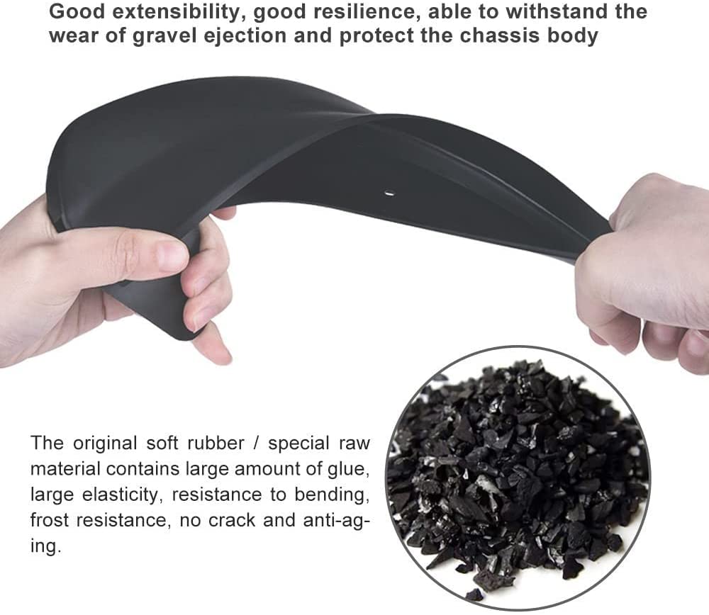 Auto Fender 4 pz/Set Universale Auto Anteriore Posteriore Paraspruzzi Paraspruzzi Paraspruzzi per La Maggior Parte dei Veicoli Parafango Parafango