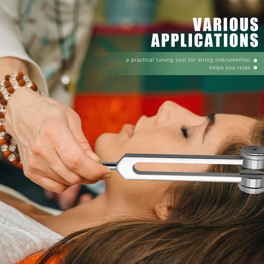 MenYiYDS 1 PCS Le Diapason En Métal De 128 Hz Fournit Une Réponse En