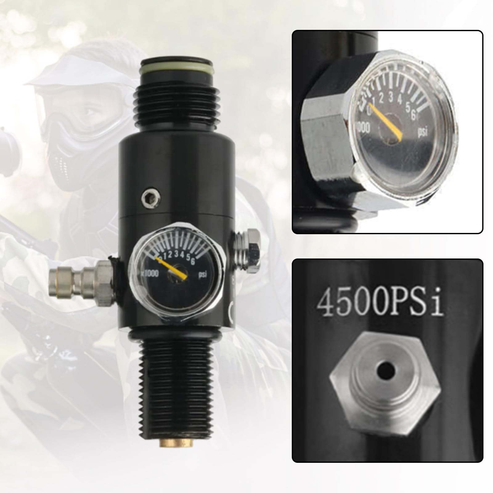 Amazon.co.jp: HPAタンクレギュレーター、入力4500psi出力1200Psi