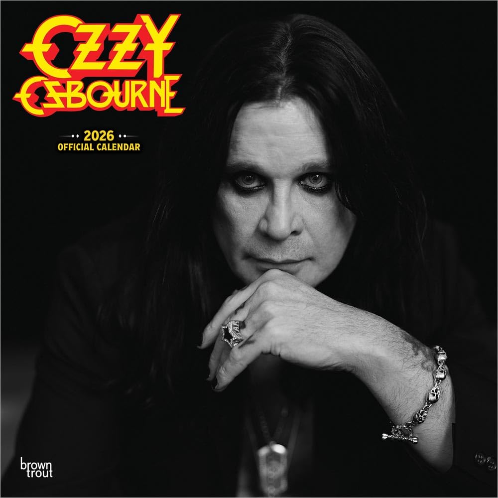 Patch Officiel Ozzy Osbourne - Logo Métal Tissé à Repasser - Rock Off 2023