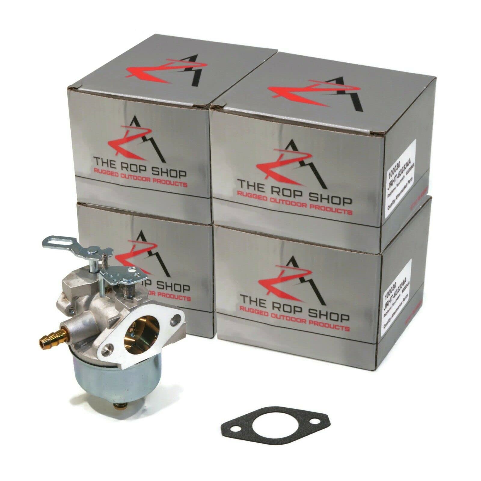 The ROP Shop | (Pack of 4 Carburetors with Gaskets for Stens 520-938, 056-302 & Rotary 13143