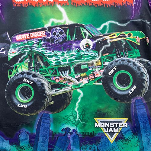 Monster Jam Matching Family T-Shirt Toddler to Adult Grave Digger El Toro Loco Megalodon4