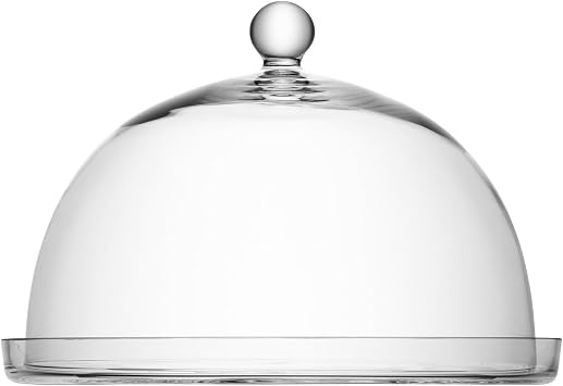 LSA VI03 Vienna Plate & Dome 33/30 H22.5 cm Clear