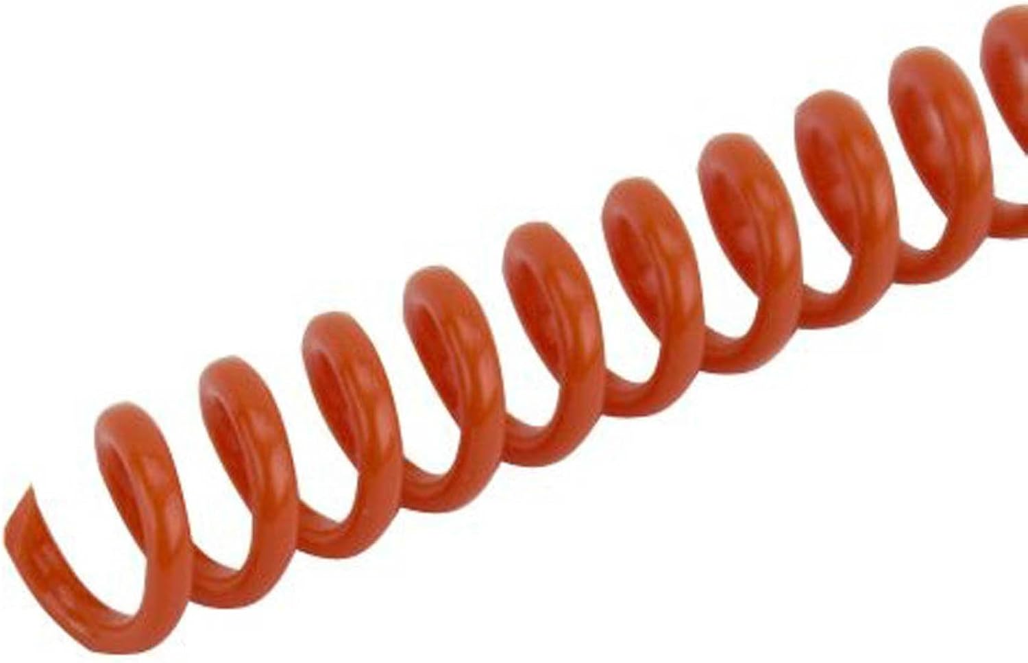 Spiral Coil Binding Spines 9mm x 305mm (11/32 x 12-inch) 4:1 [pk of 100] Color: College Orange (PMS 159 C)