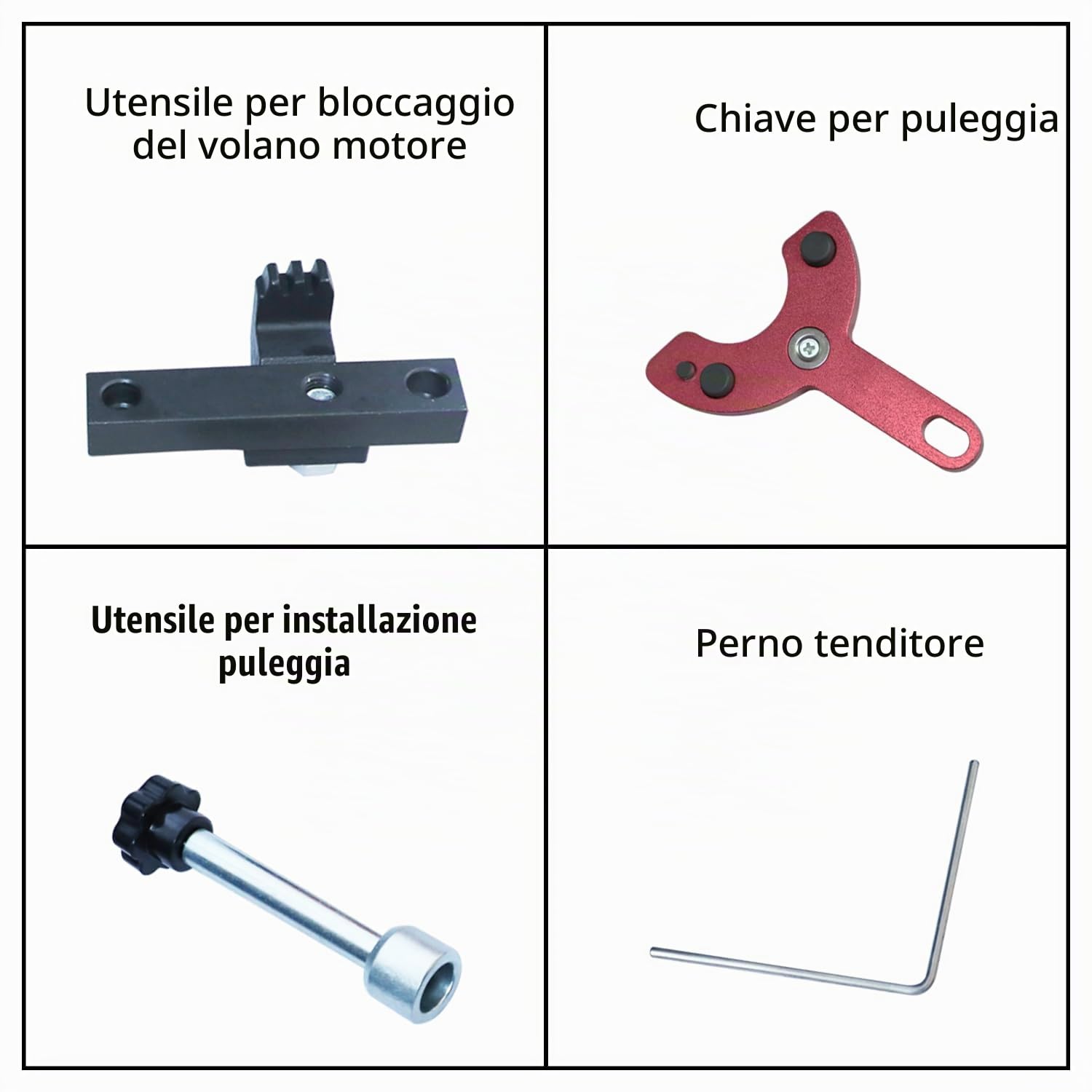 DPTOOL Kit di Attrezzi per la Messa in Fase dell'albero a camme Cam e allineamento Albero Motore Compatibile con Ford Volvo 1.5T 1.6T 2.0T Jaguar Land Rover Evoque 2.0T