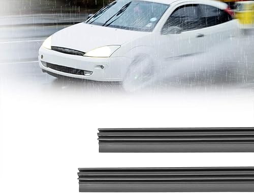 Miniatura 7 de X AUTOHAUX 4 piezas de repuesto de limpiaparabrisas sin marco de 15.748 in, 25.591 in, 16 pulgadas, 26 pulgadas, 0.236 x 0.394 in