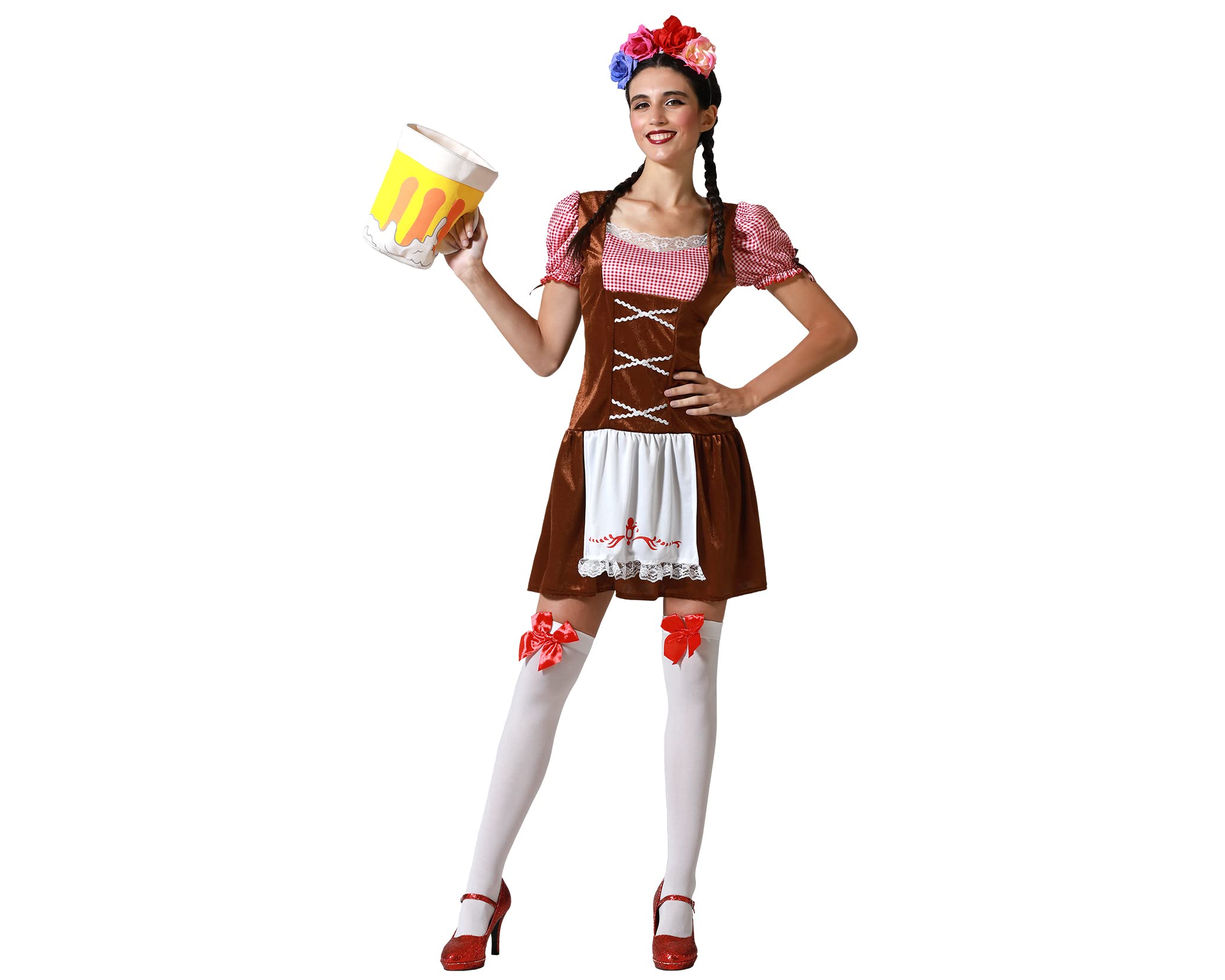 Atosa German Costume Brown Woman Adult XS