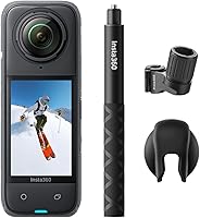 Vista 11 de Insta360 X4 Paquete de Resistencia - Cámara de acción impermeable 360 de 8K, video de gran angular de 4K, palo invisible para selfies, protectores