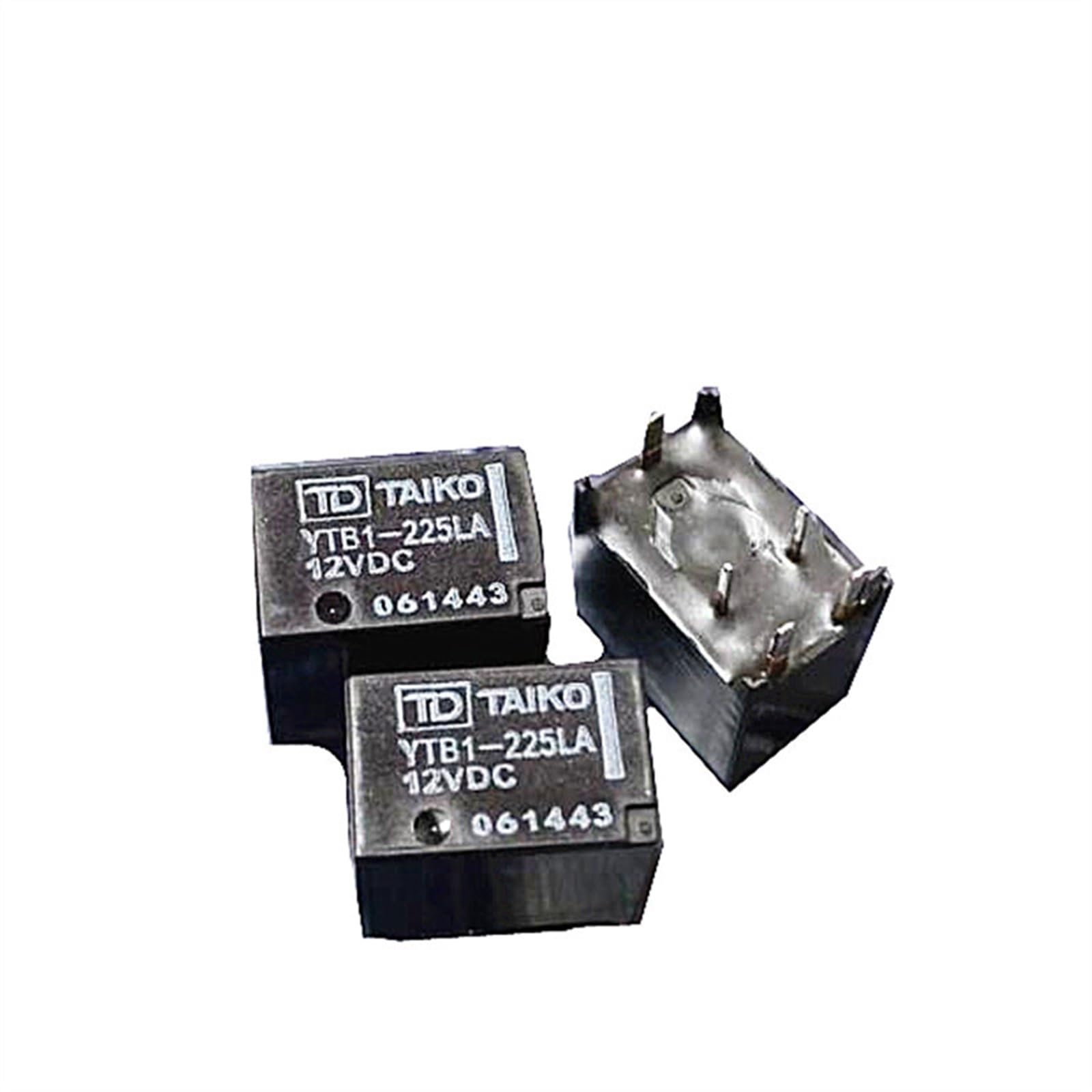 VDOQTLJT Relay YTB1-225LA YTB1 225LA YTB1225LA 12VDC DC12V 12V 5PIN auto(5PCS)