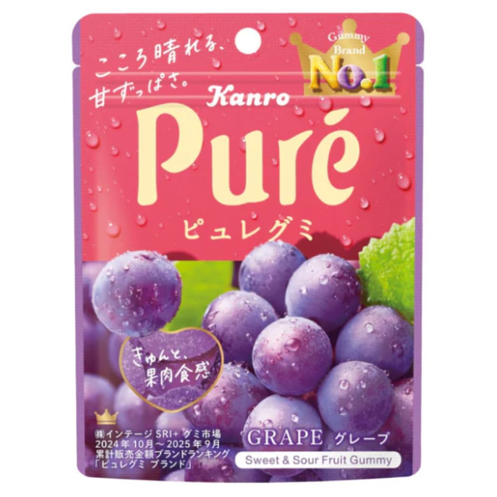 Amazon | 【Amazon.co.jp限定】カンロ ピュレグミ （3種×6袋）アソート