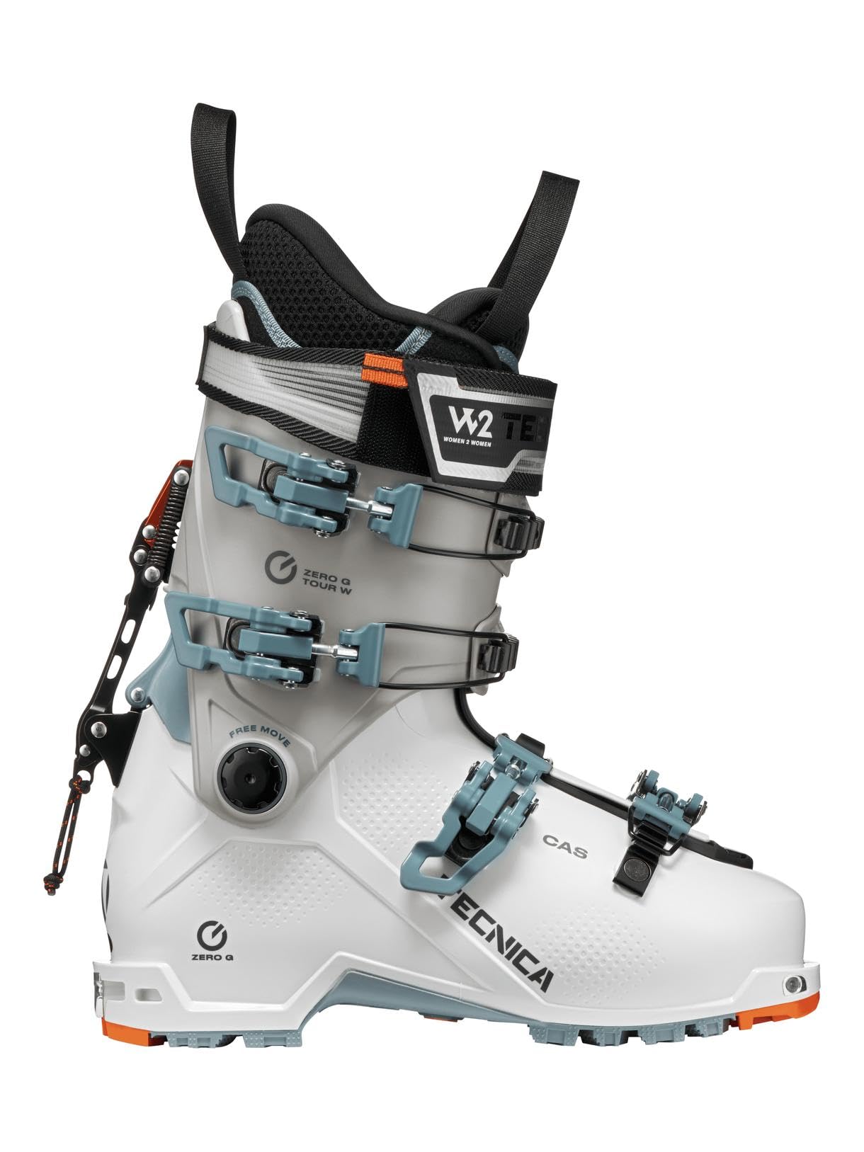 TECNICA Zero G Tour - Scarpe da sci da donna | Facile salita in montagna, stabile in discesa, presa comoda su lunghe escursioni, dettagli ben studiati con valore aggiunto