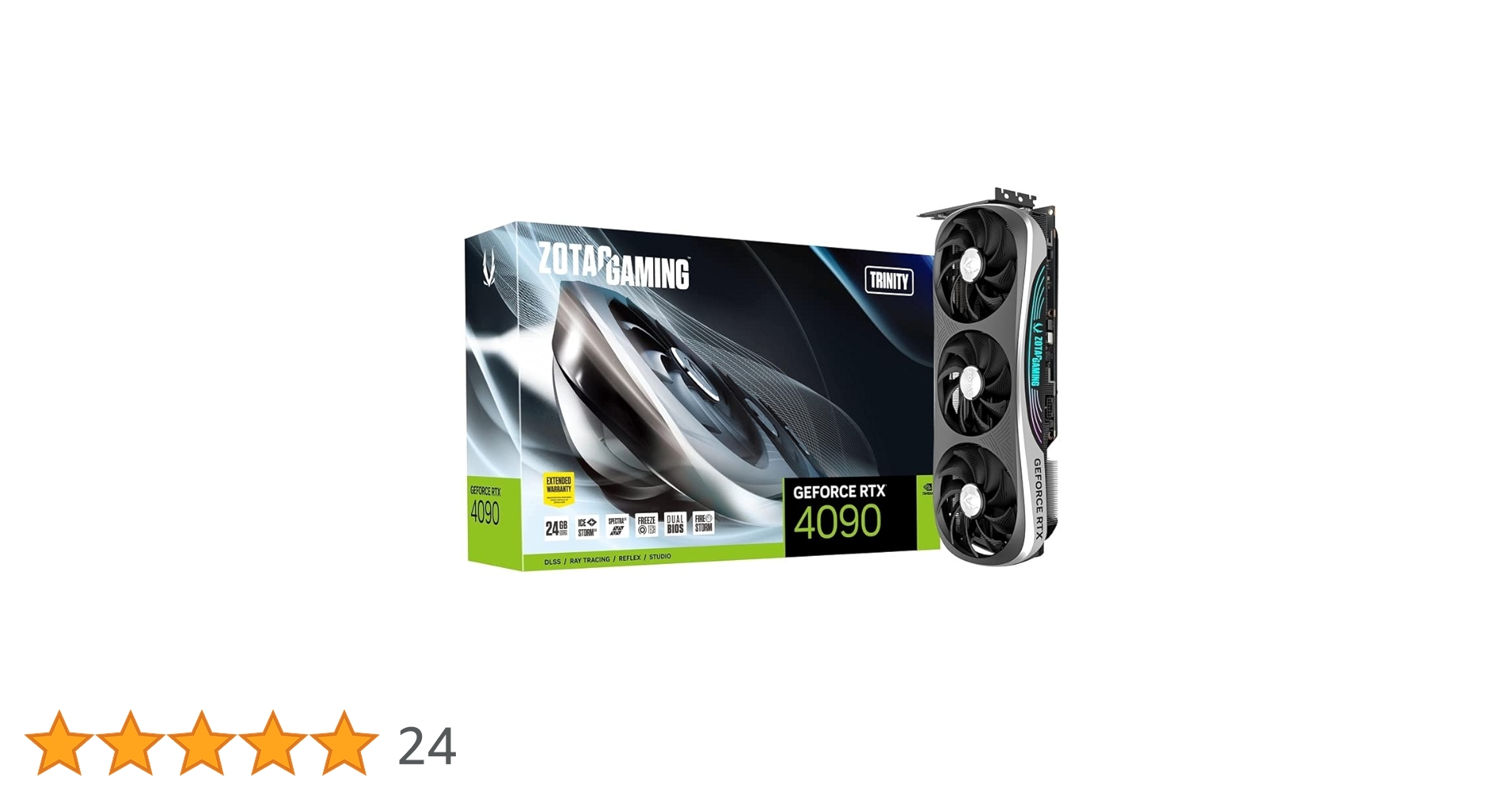 Amazon.in: Buy Zotac Gaming GeForce RTX 4090 Trinity GDDR6X 24GB
