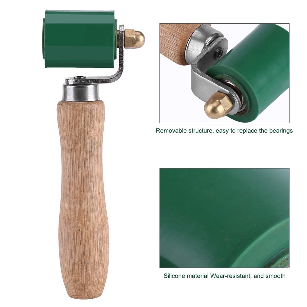 Silicone Hand Naad Lassen Roller, 40mm PVC, Bestand Op hoge temperatuur ( Groen